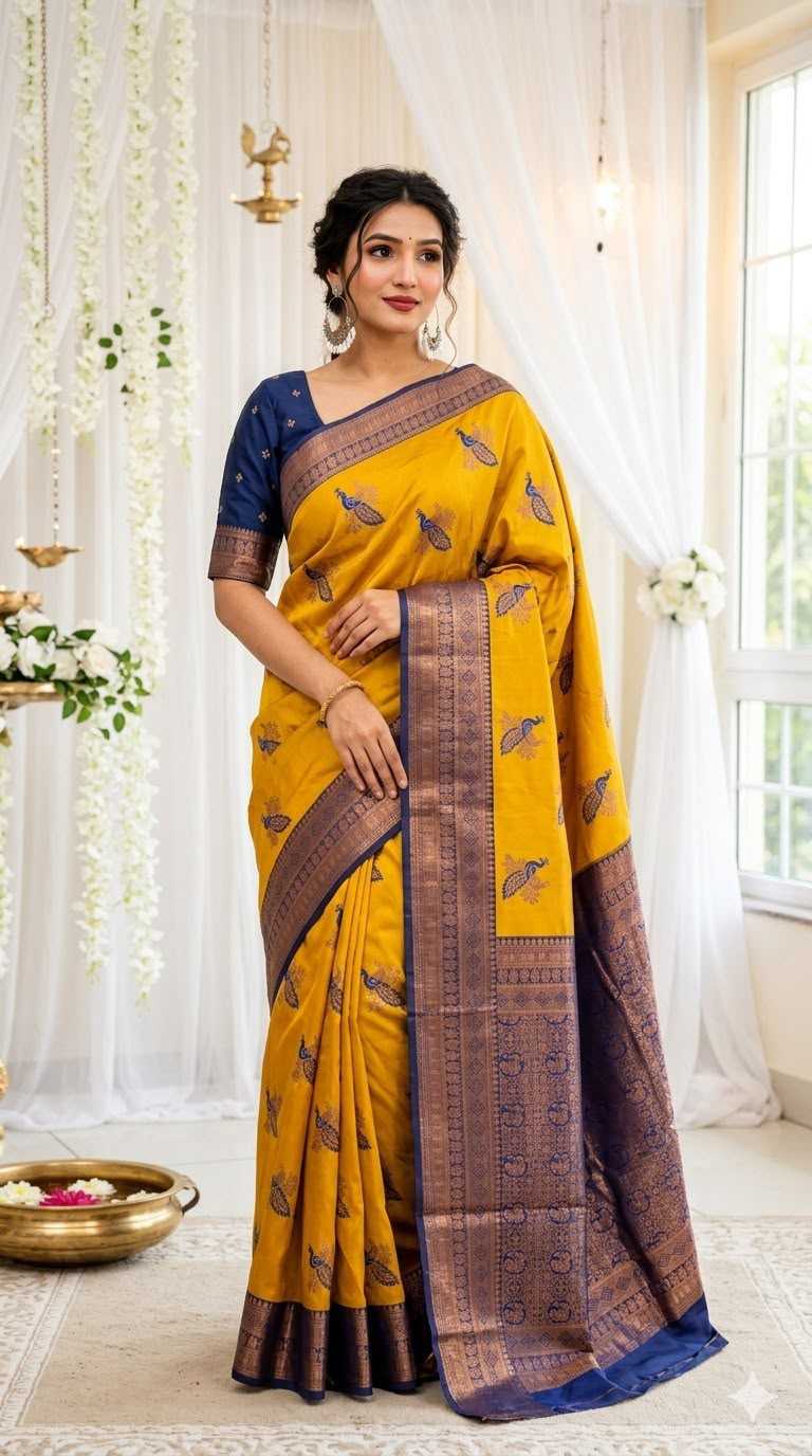 Banarasi Soft Silk Designer Saree