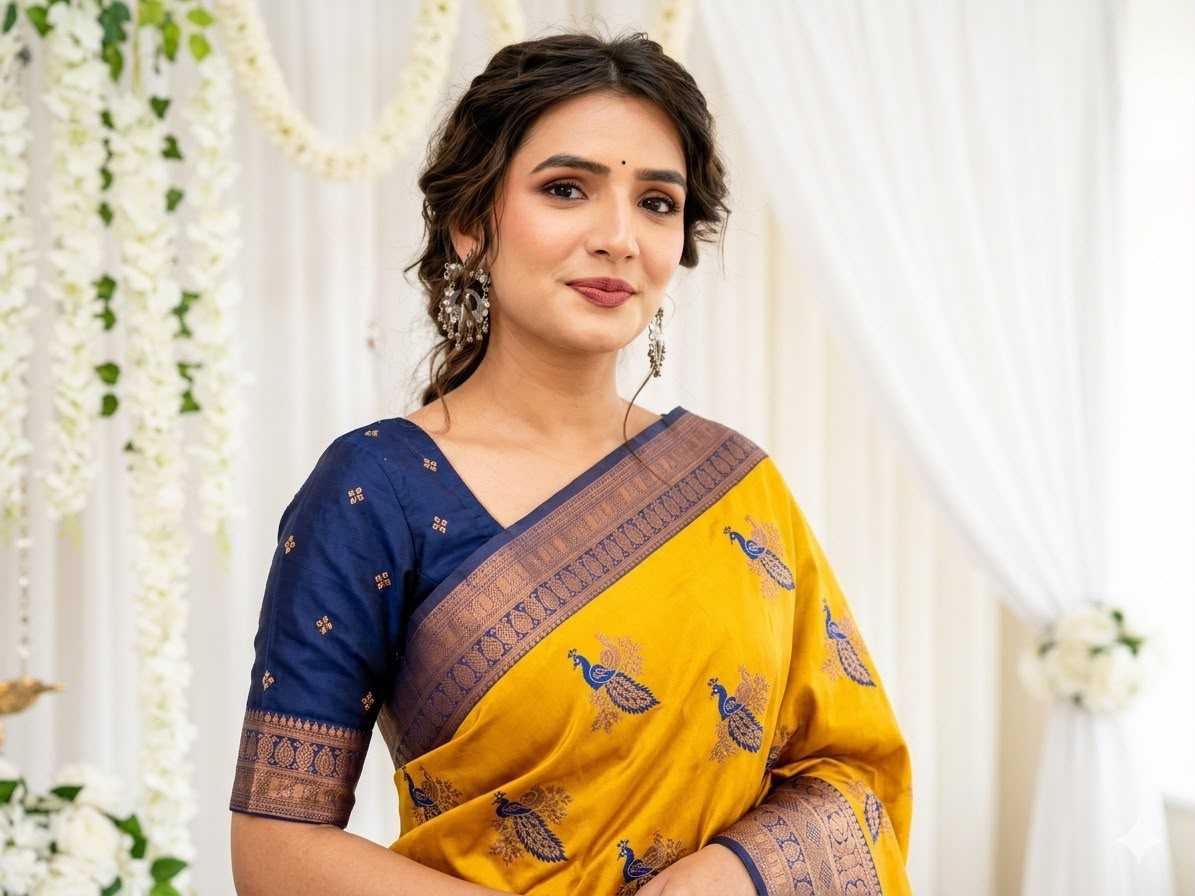 Banarasi Soft Silk Designer Saree