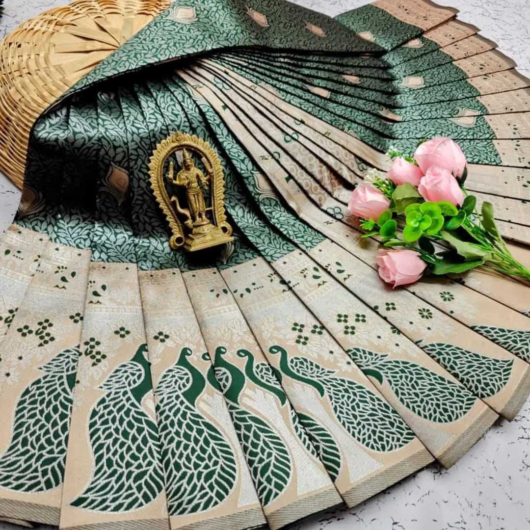 Zari More Banarasi Soft Silk Saree