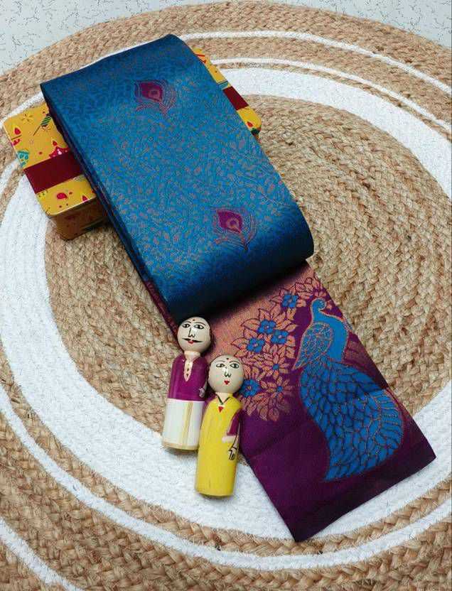 Zari More Banarasi Soft Silk Saree
