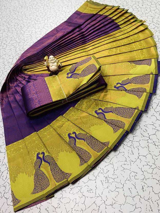 Zari More Banarasi Soft Silk Saree