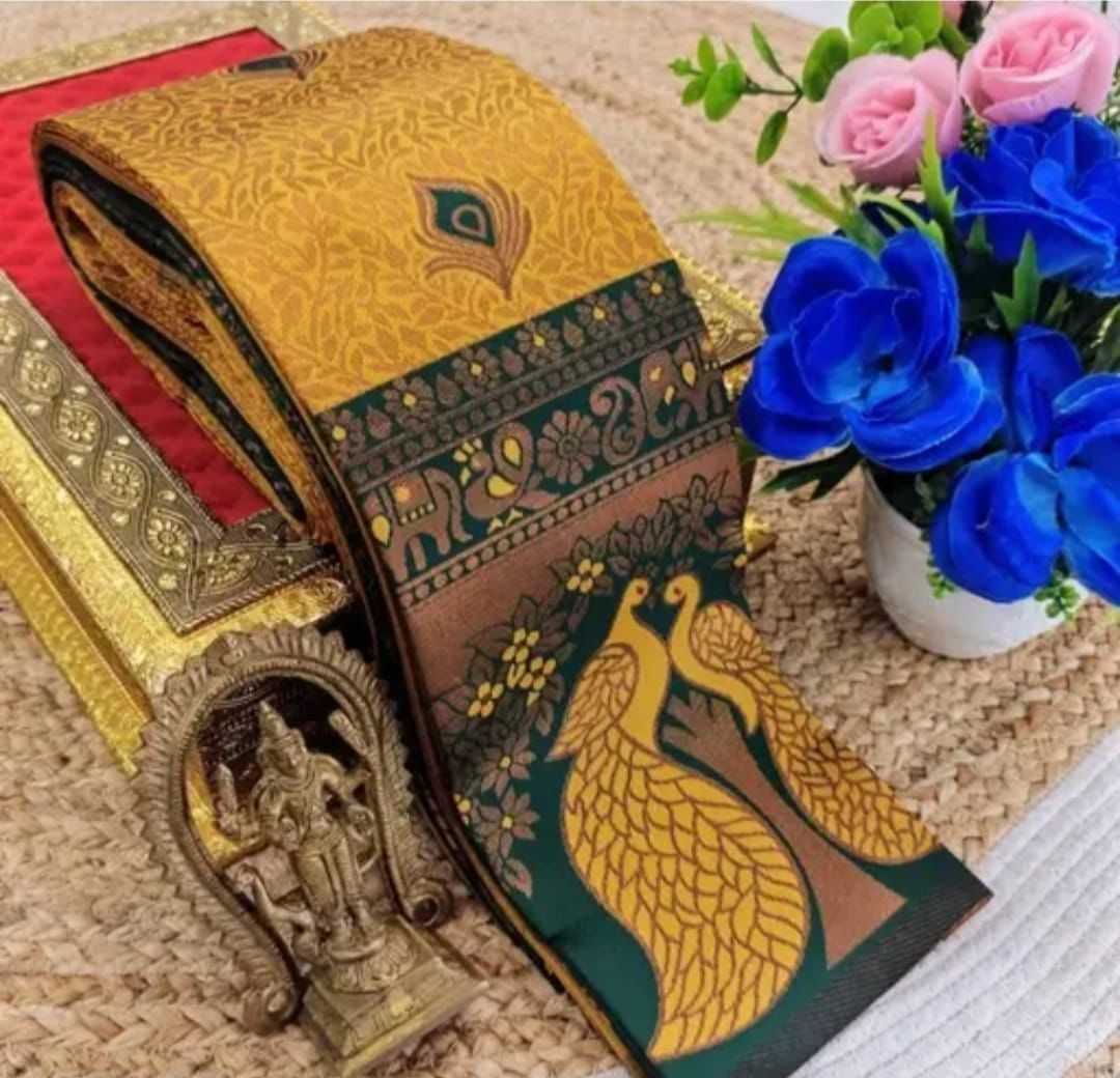 Zari More Banarasi Soft Silk Saree