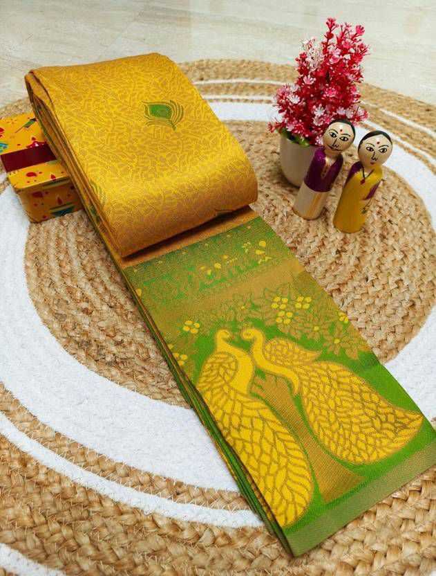 Zari More Banarasi Soft Silk Saree