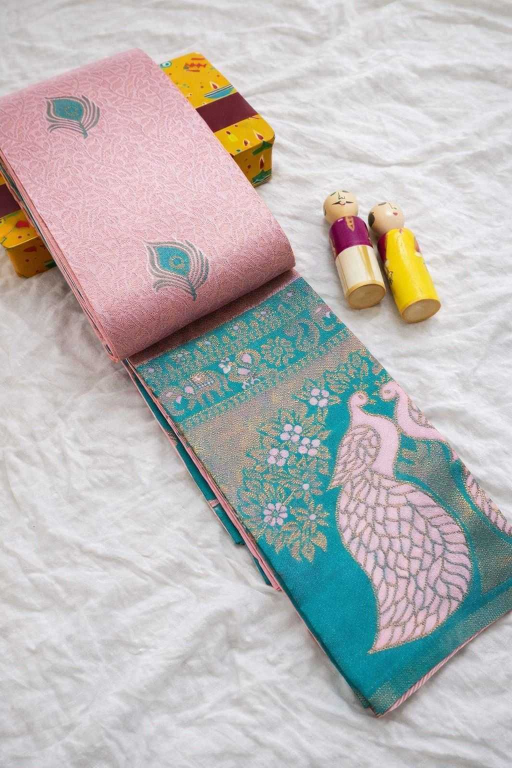 Zari More Banarasi Soft Silk Saree