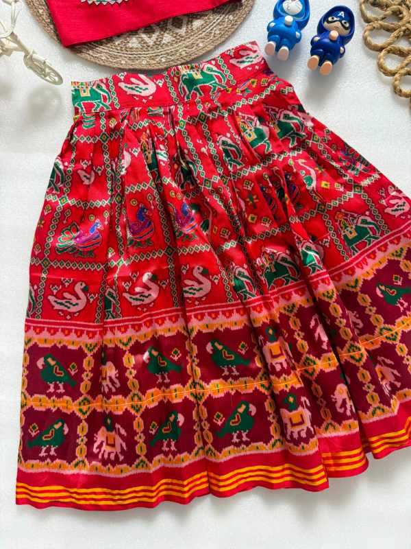 Patola Silk Kids Ethnic Wear
