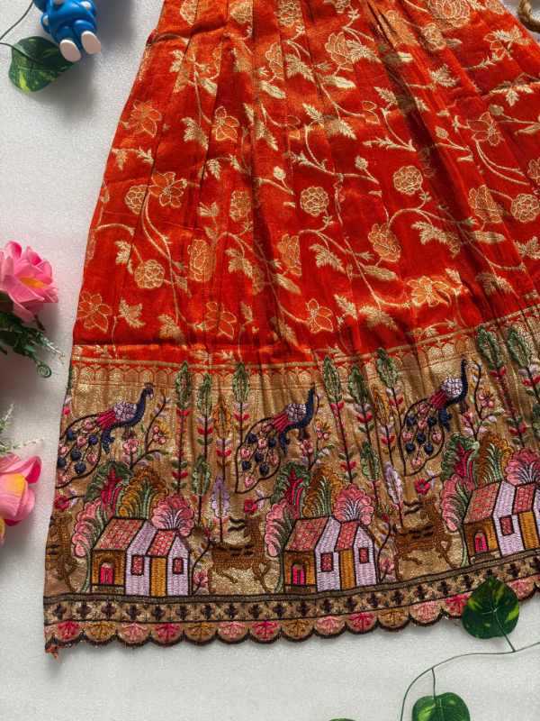 Heavy Crepe Kids Gown