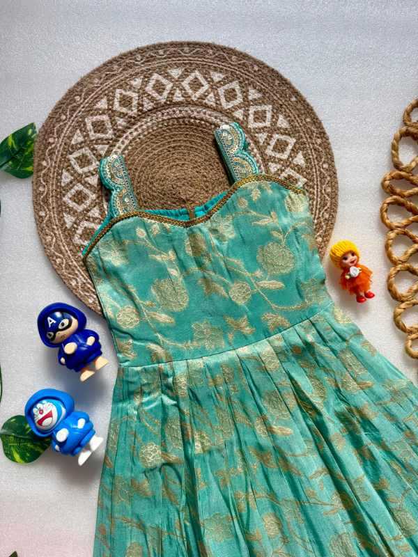 Heavy Crepe Kids Gown