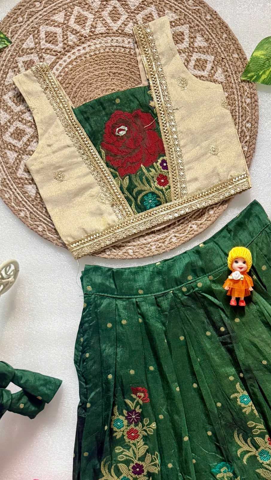 Dola Silk Kids Lehenga