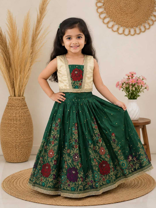 Dola Silk Kids Lehenga
