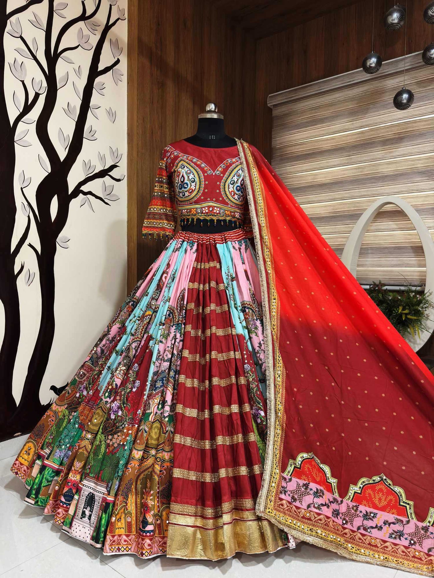 Dola Silk Kids Lehenga