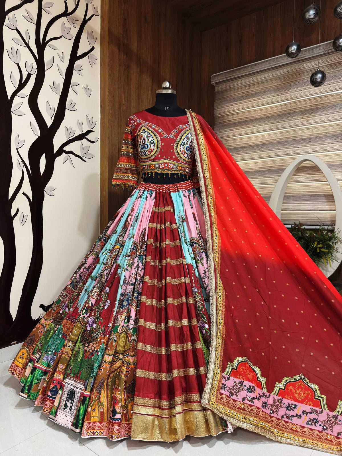 Dola Silk Kids Lehenga