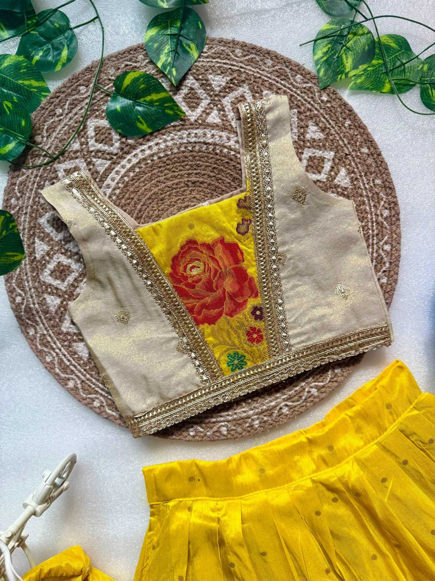 Dola Silk Kids Lehenga