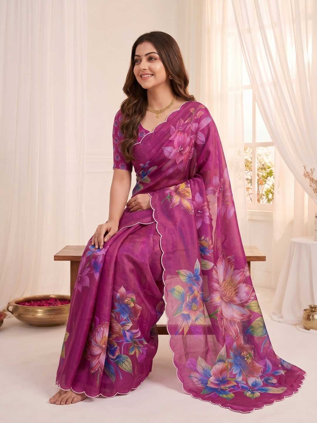 Printed Saree