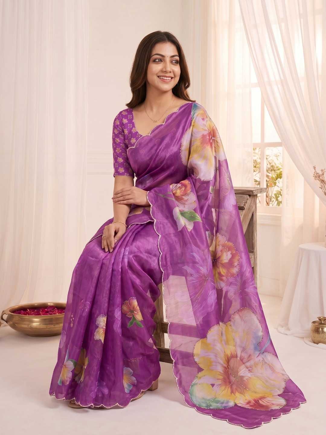 Printed Saree