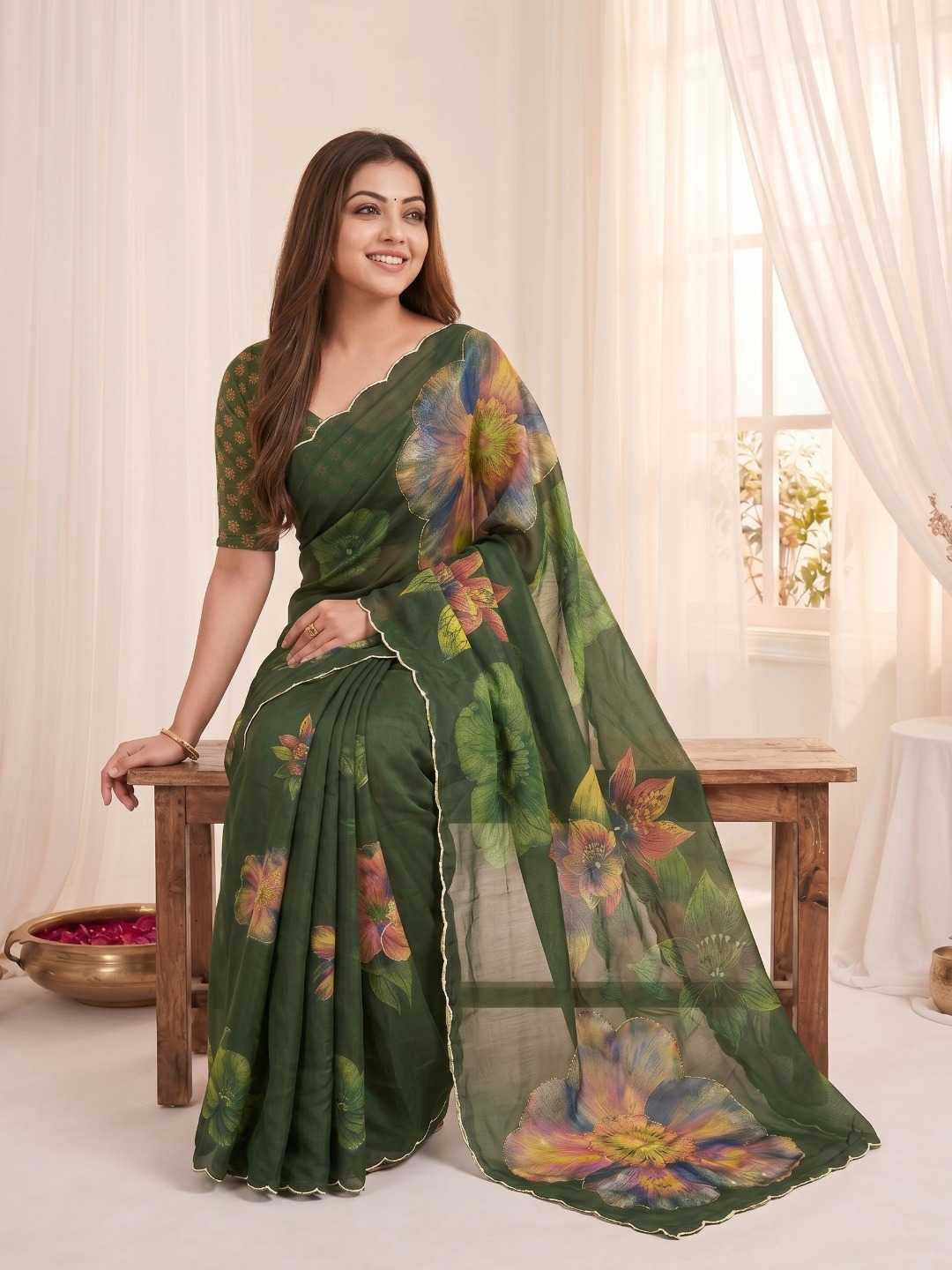 Printed Saree