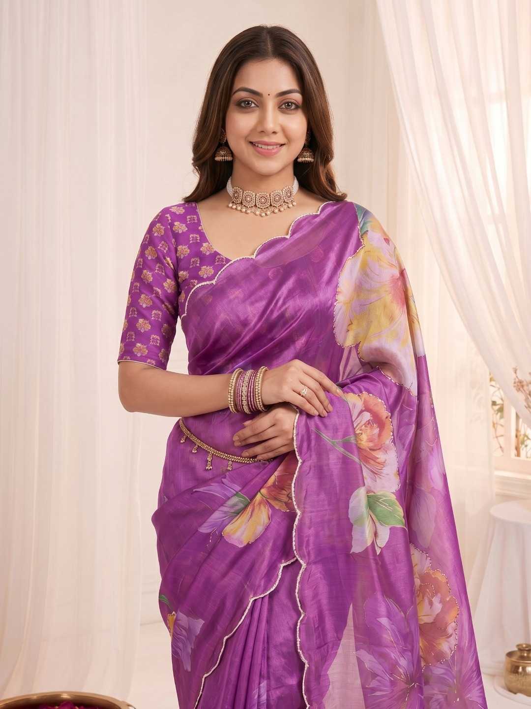 Printed Saree