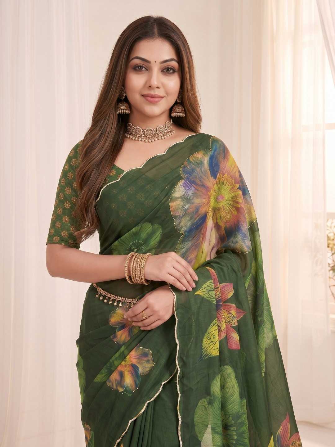 Printed Saree