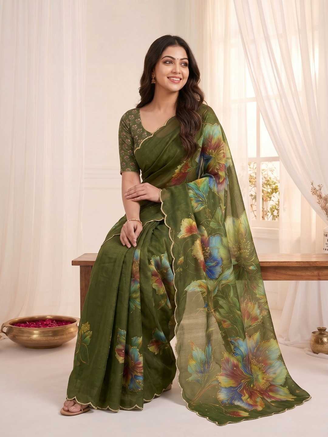 Printed Saree