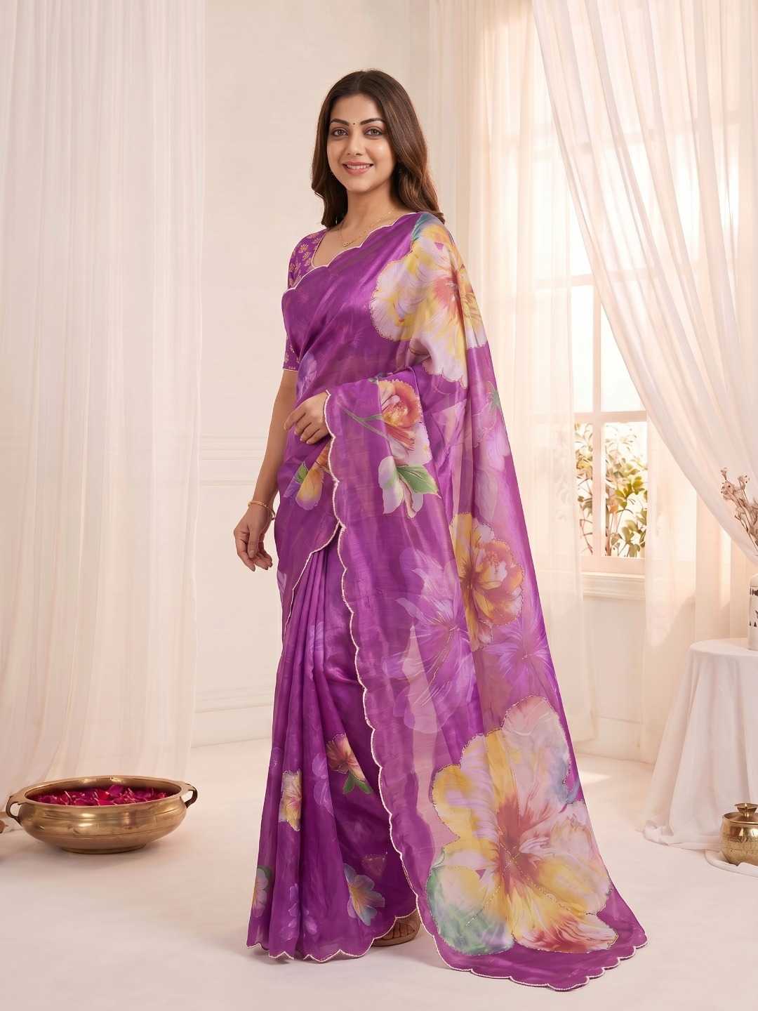 Printed Saree
