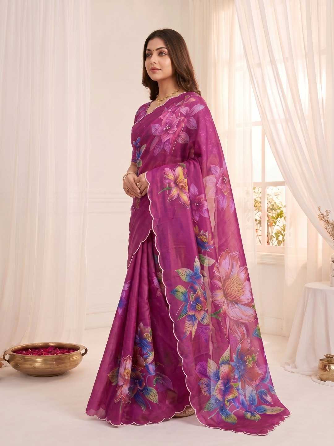 Printed Saree