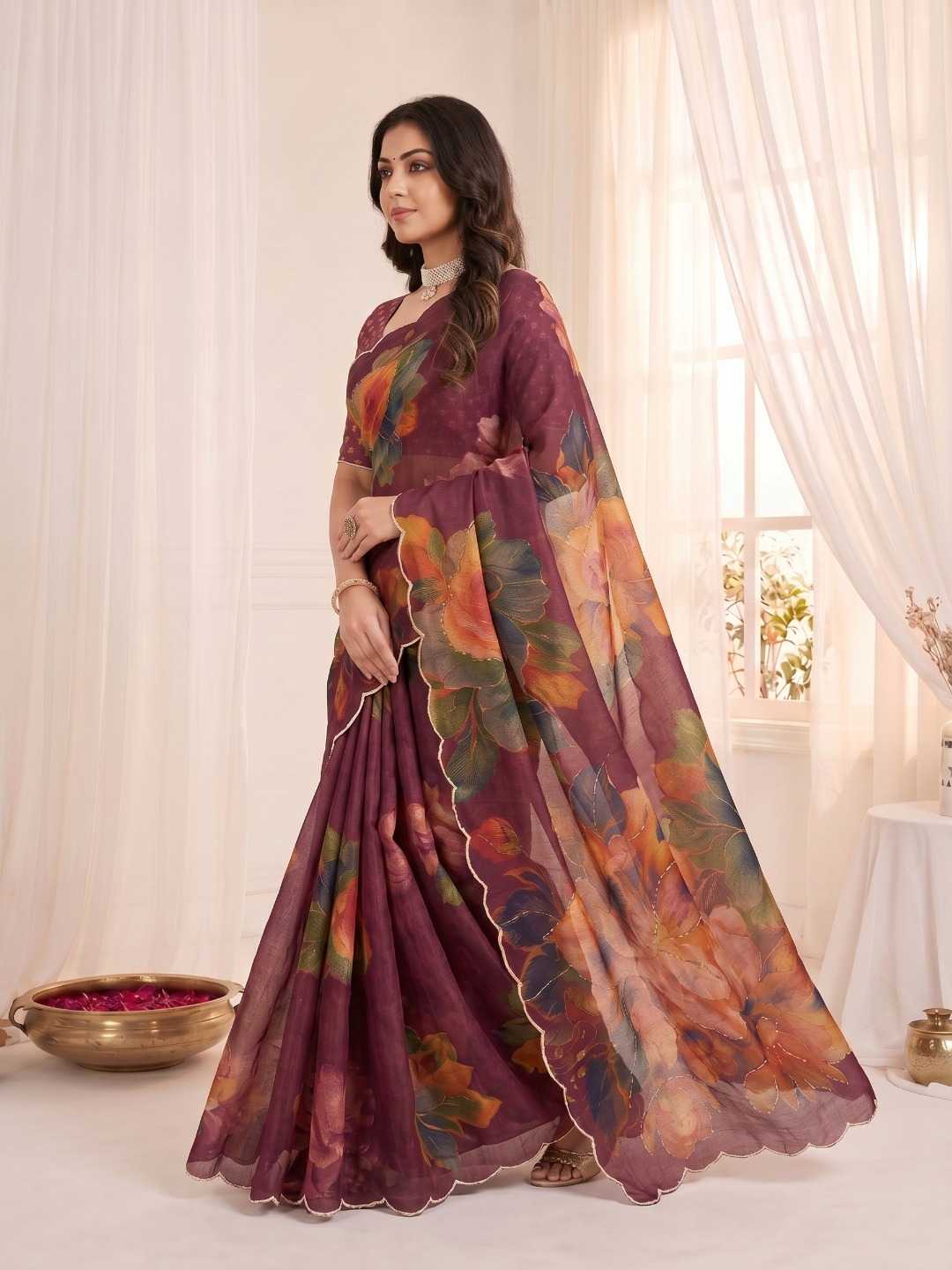 Printed Saree
