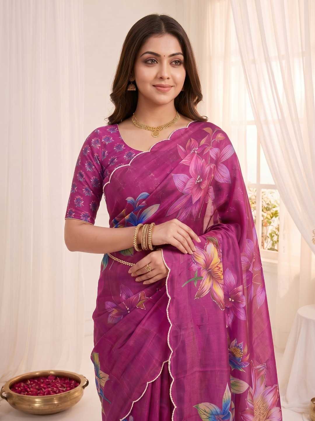 Printed Saree