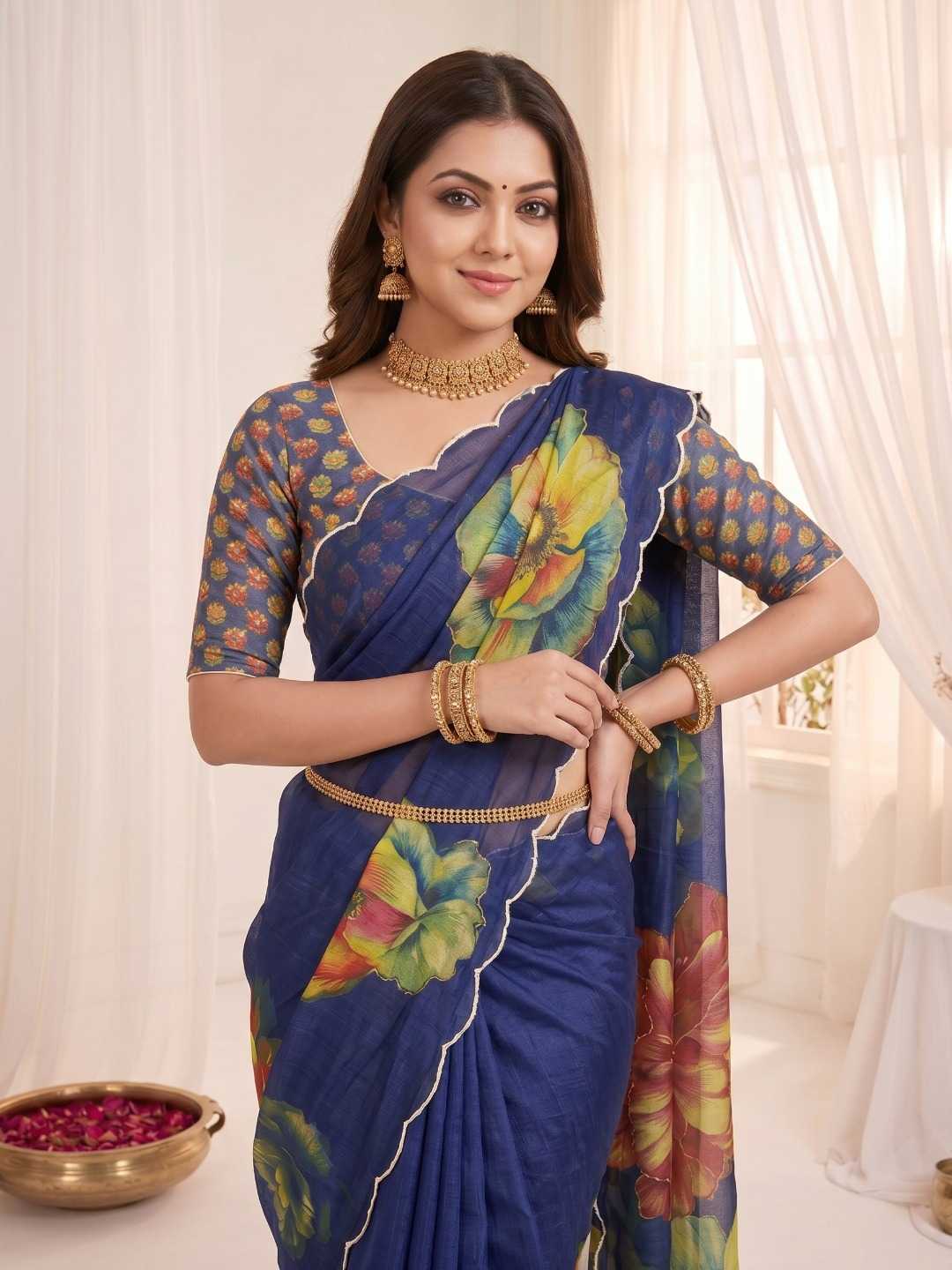 Printed Saree