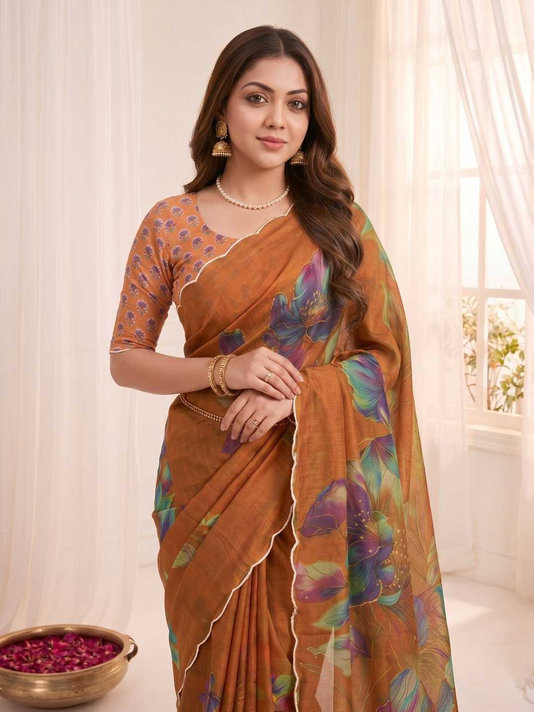 Printed Saree