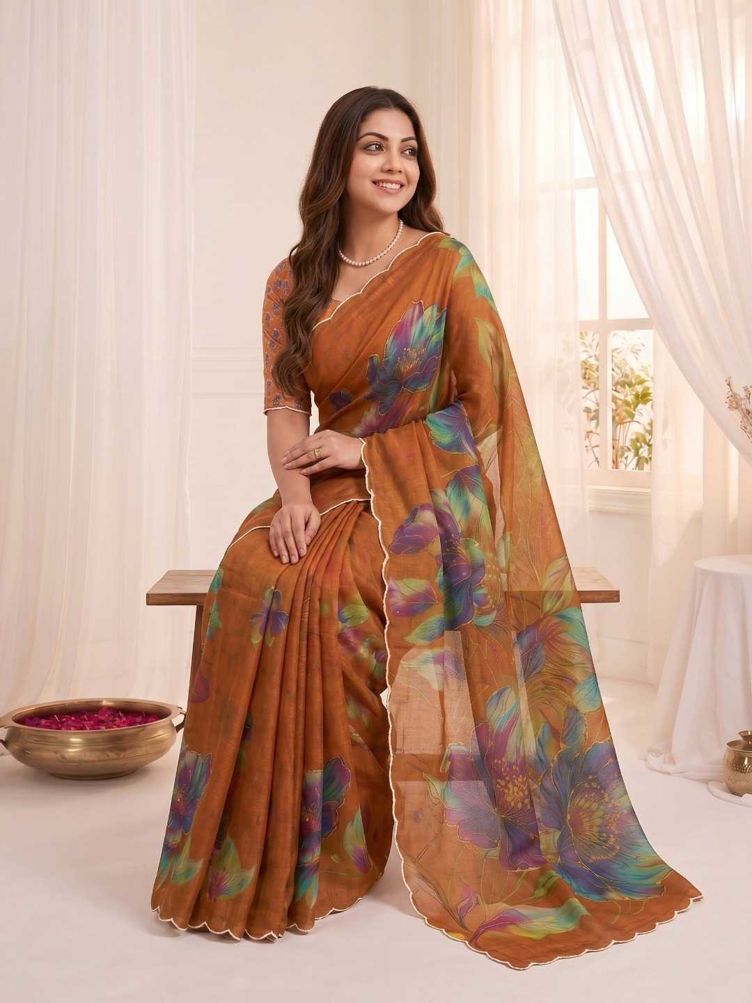 Printed Saree