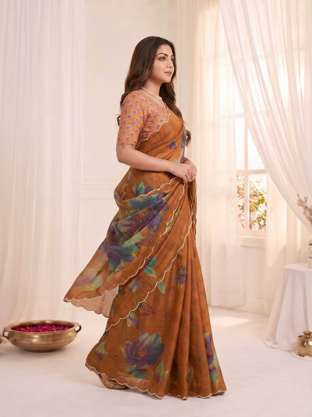 Printed Saree