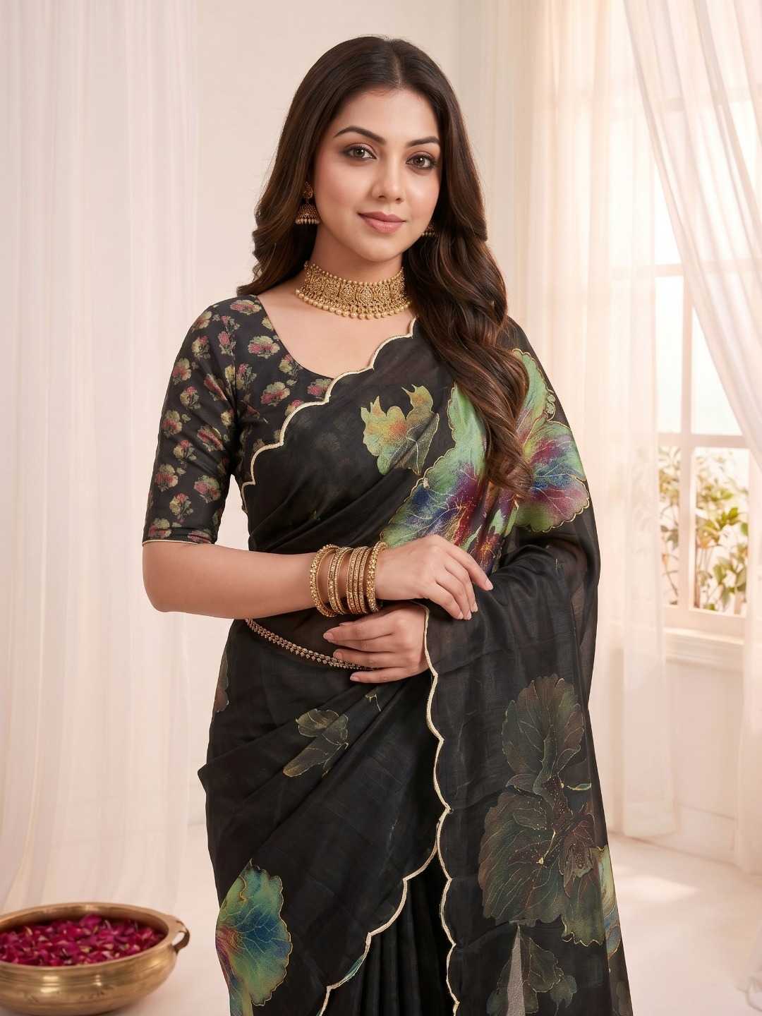 Printed Saree