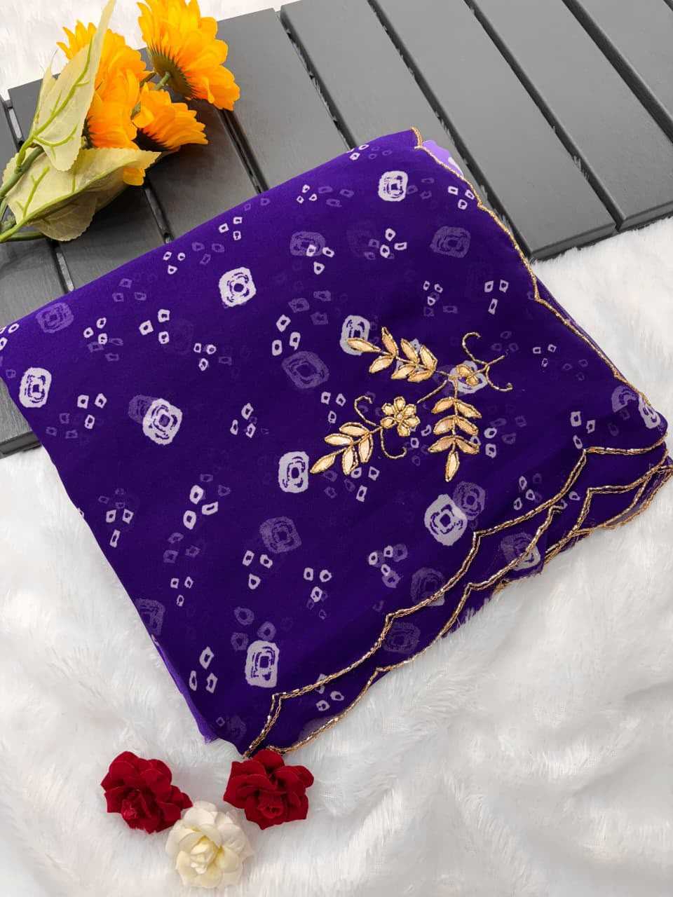 Georgette Printed Saree