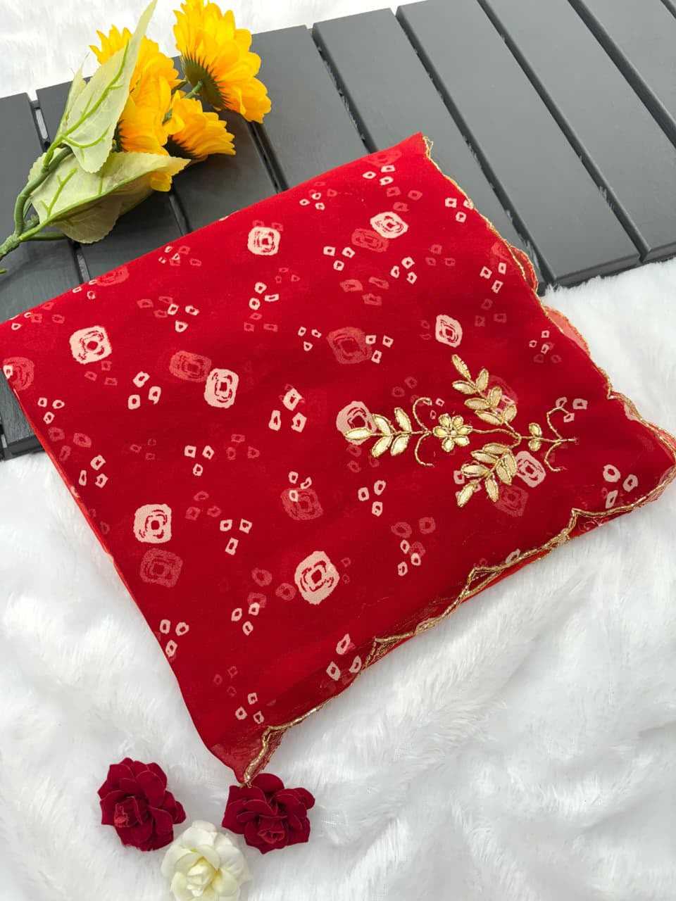Georgette Printed Saree