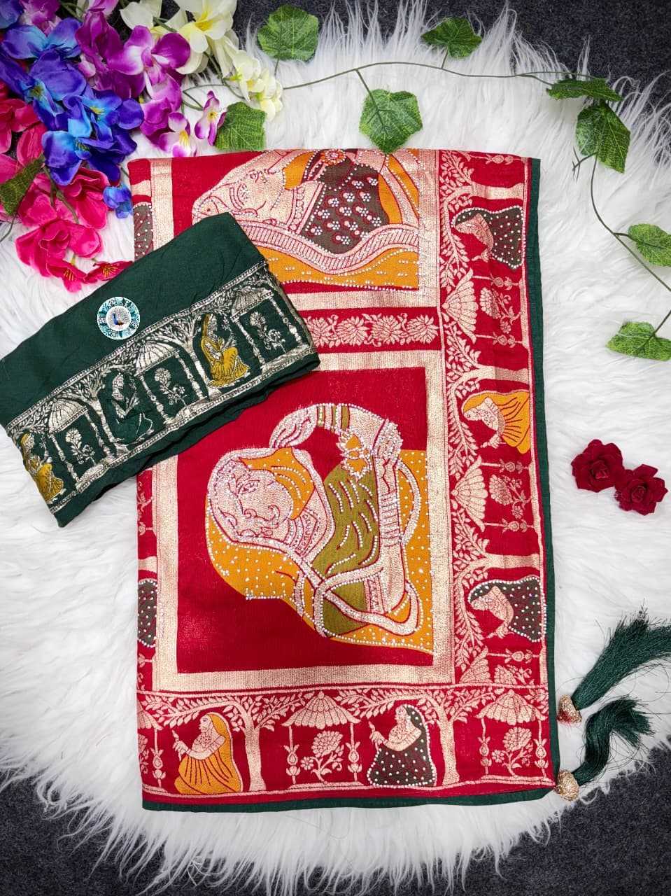 Soft Dola Designer Saree