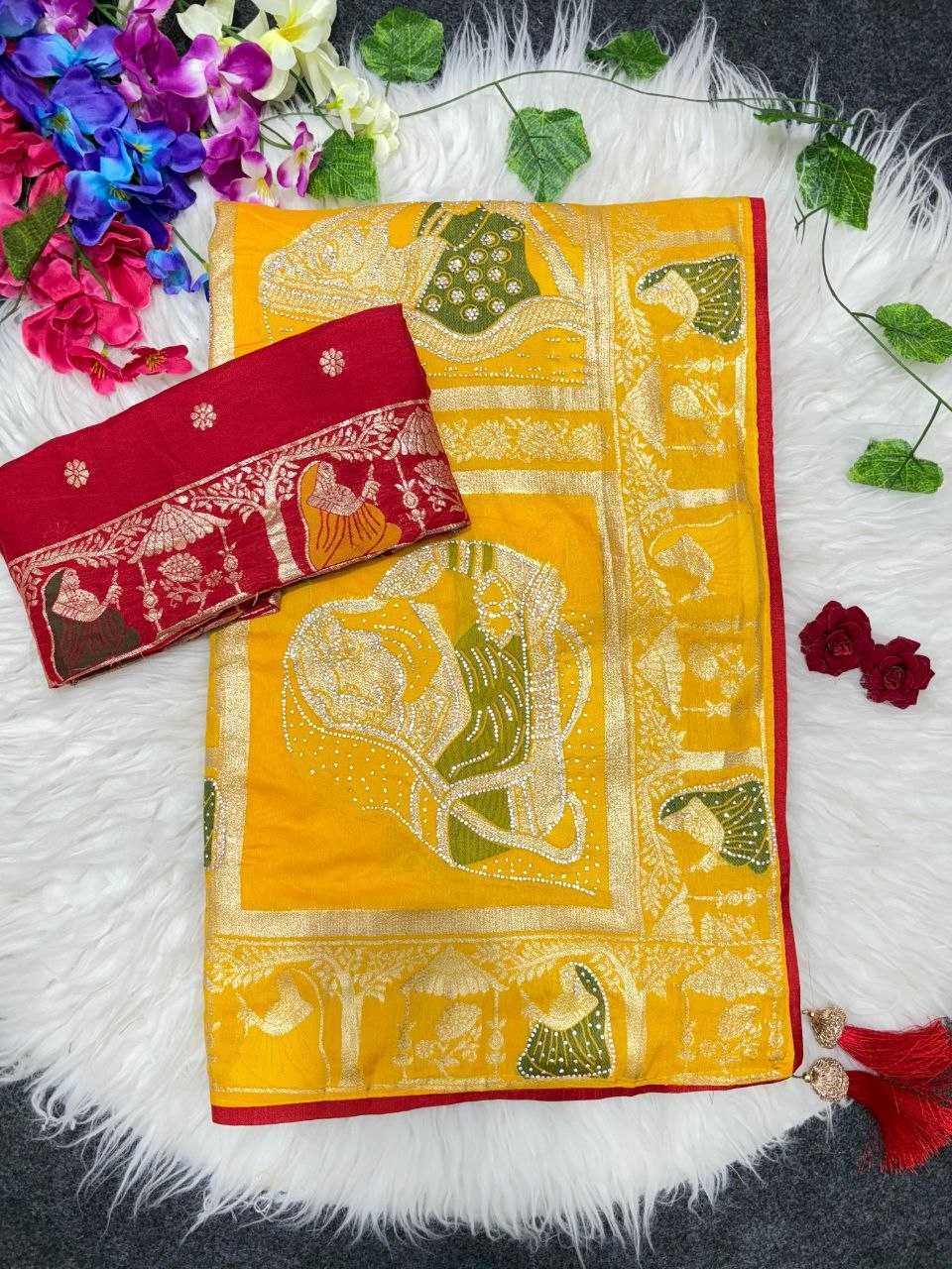 Soft Linen Jari Designer Saree