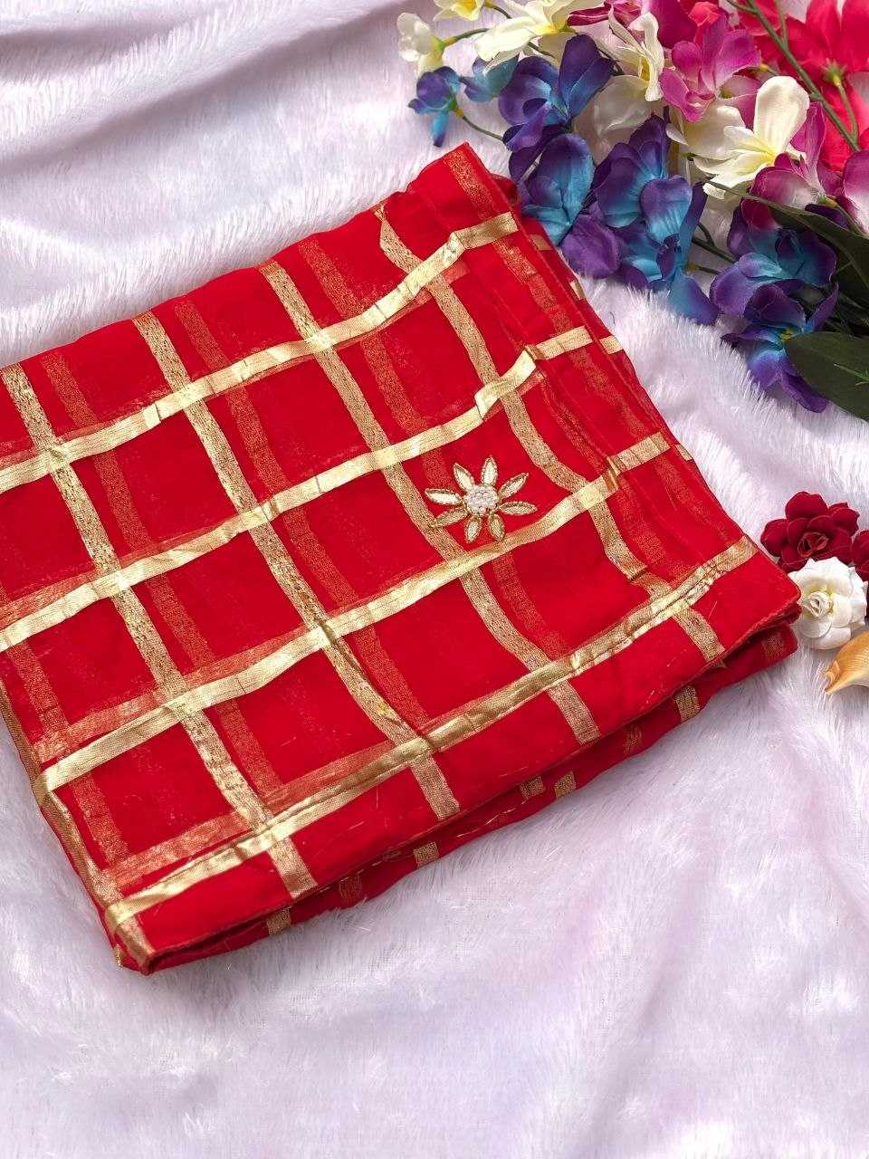 Viscose Georgette Saree
