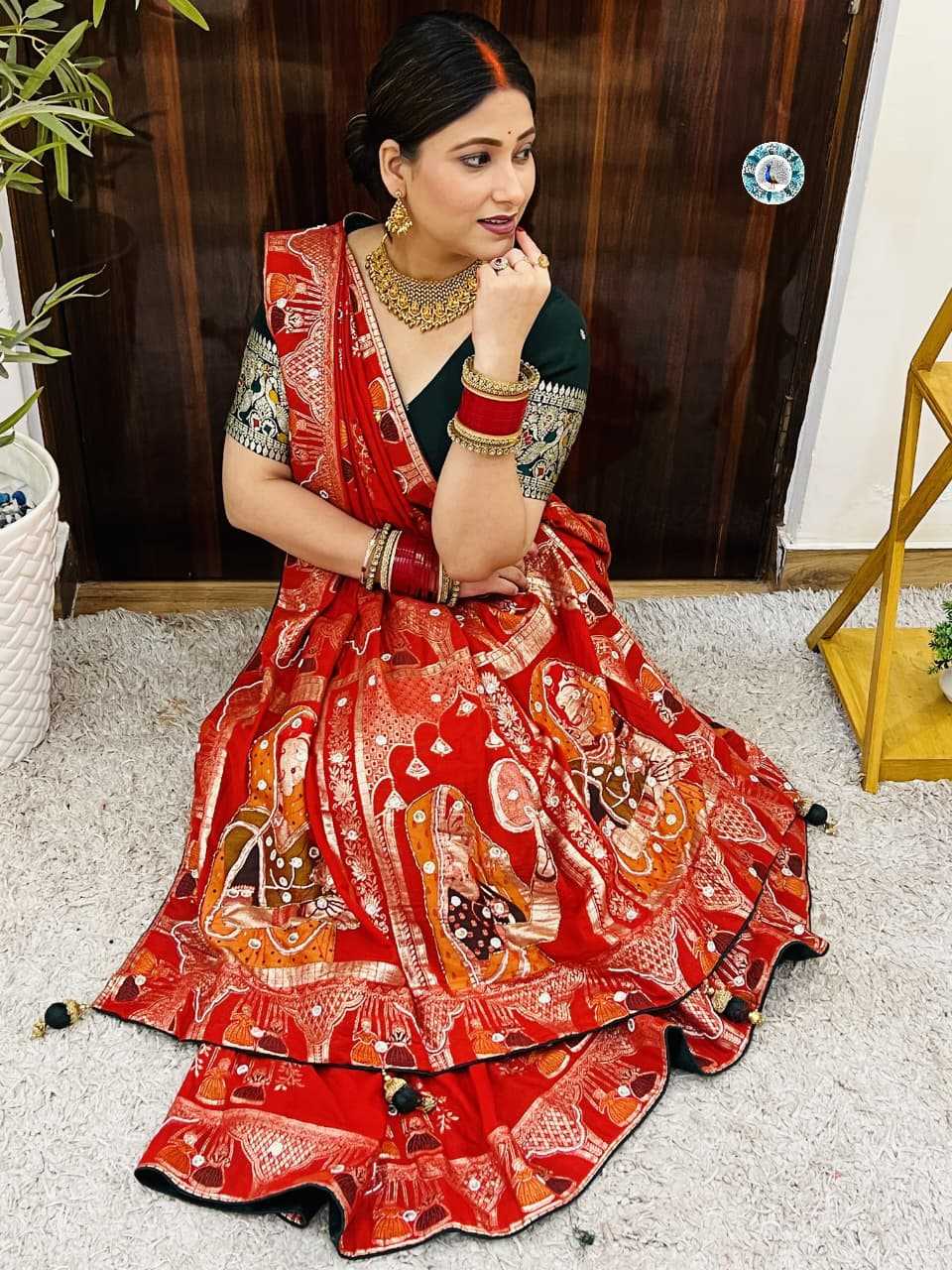 Soft Dola Designer Saree 218