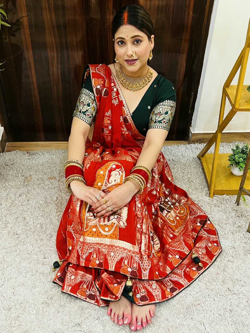 Soft Dola Designer Saree 218