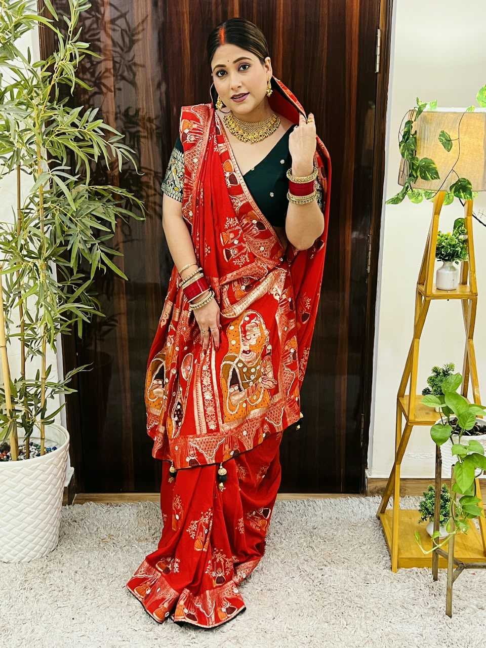 Soft Dola Designer Saree 218