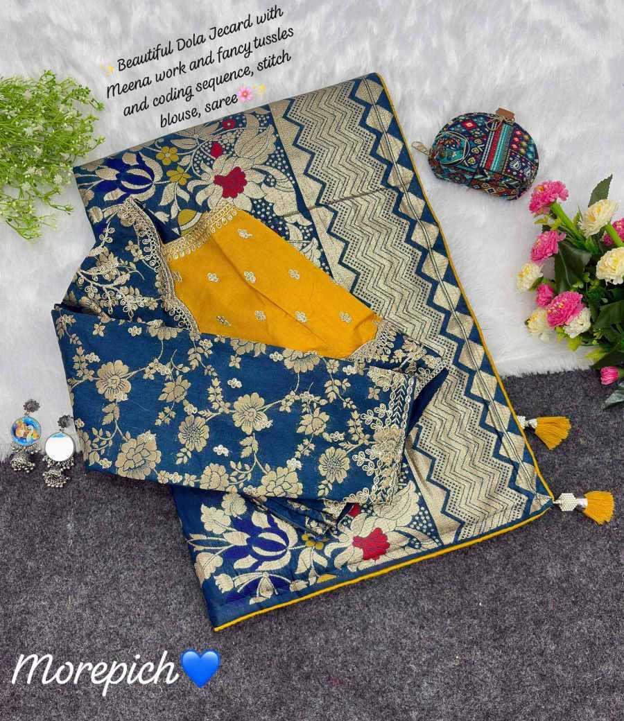 Russian Silk Traditional Saree