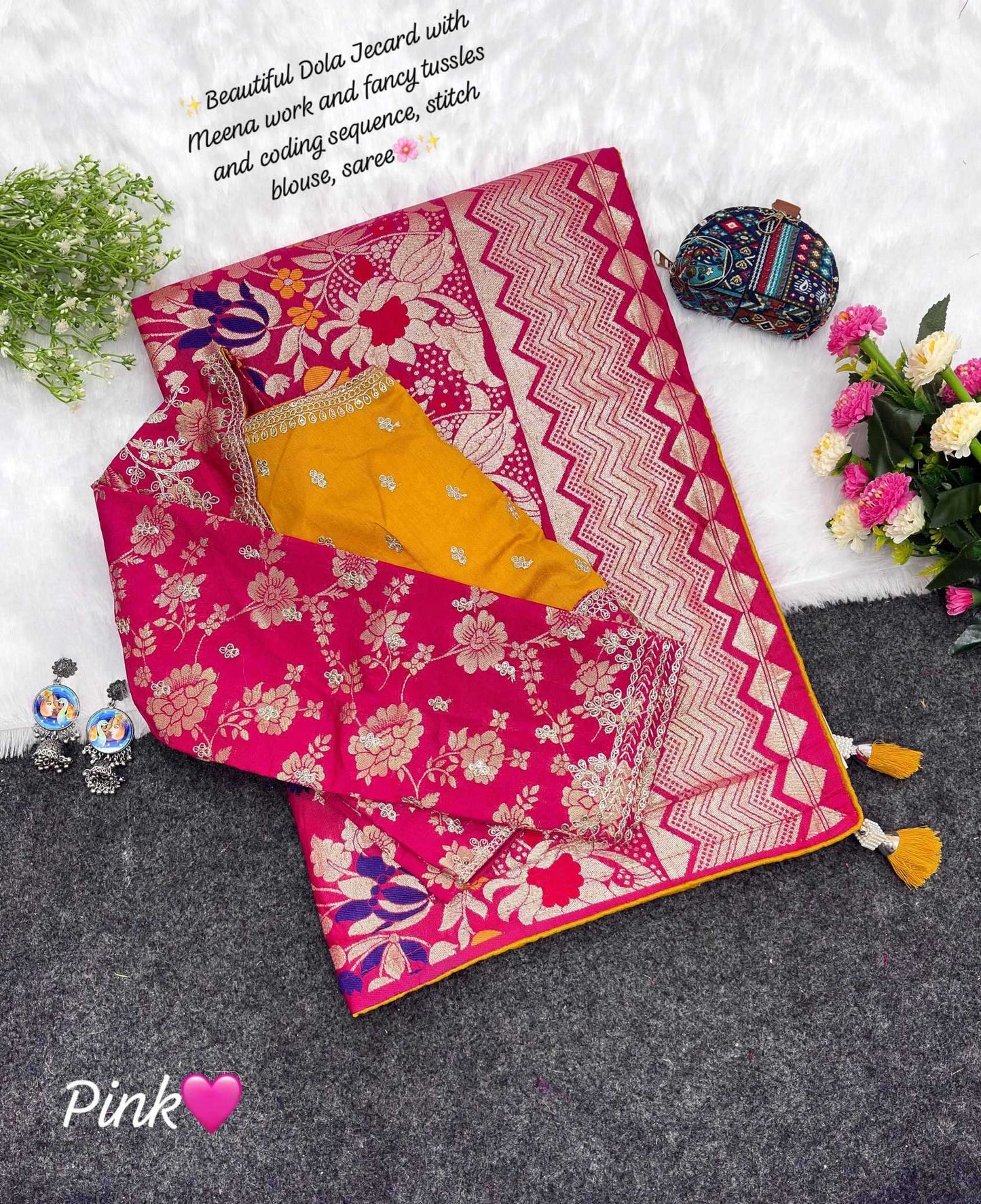 Russian Silk Traditional Saree