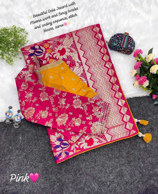 Russian Silk Traditional Saree