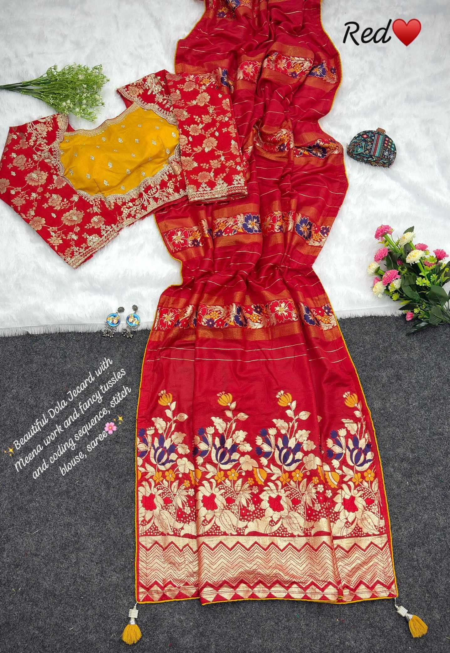 Russian Silk Traditional Saree