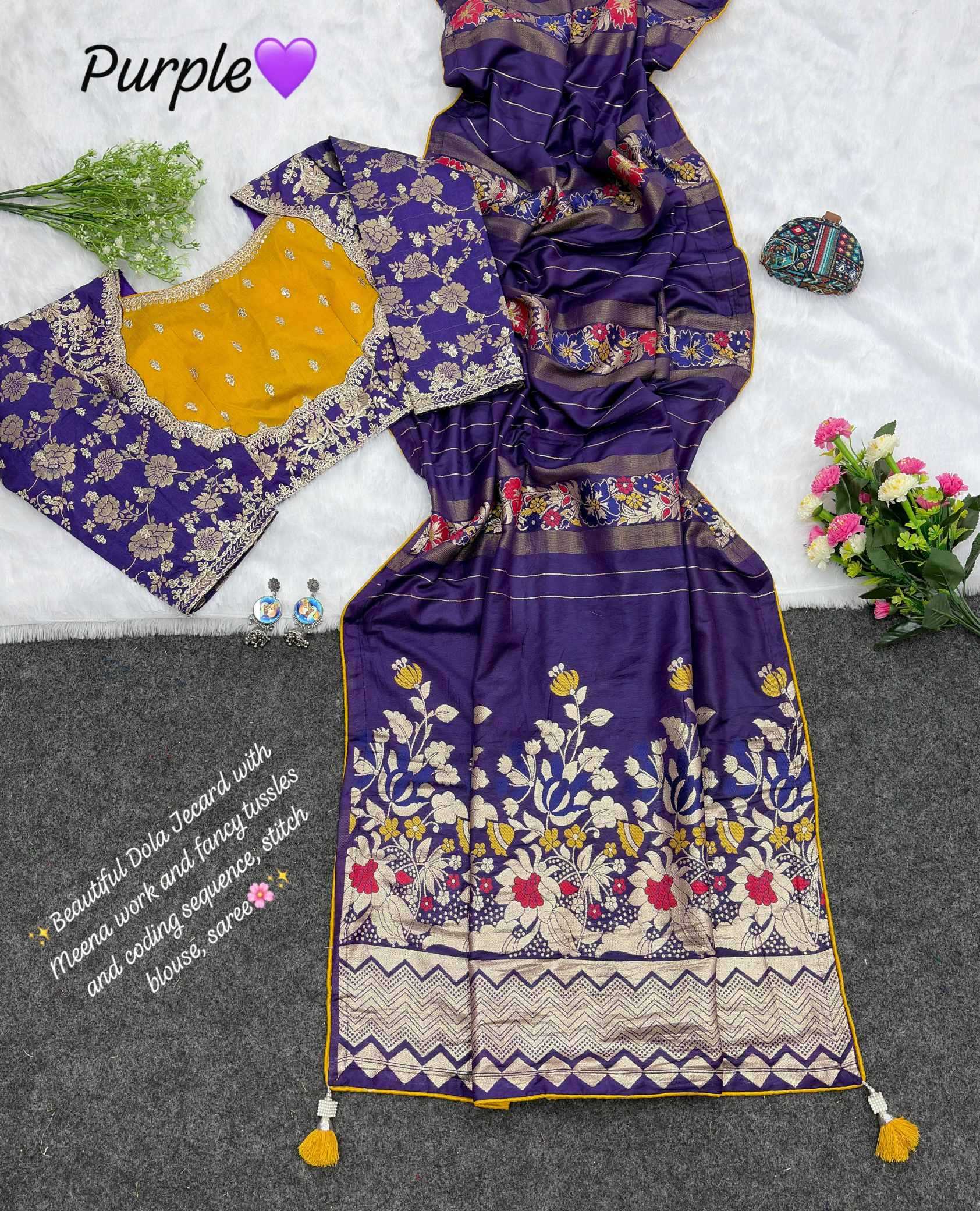 Russian Silk Traditional Saree
