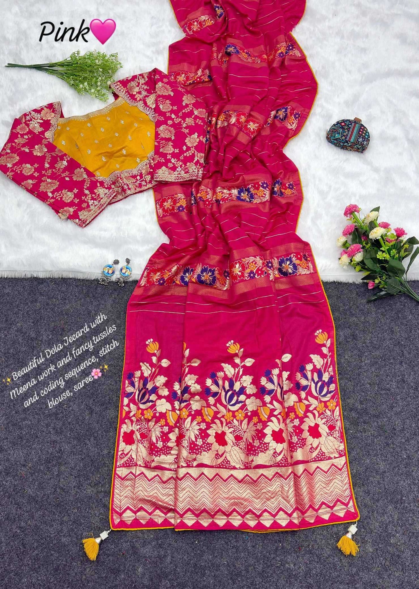 Russian Silk Traditional Saree