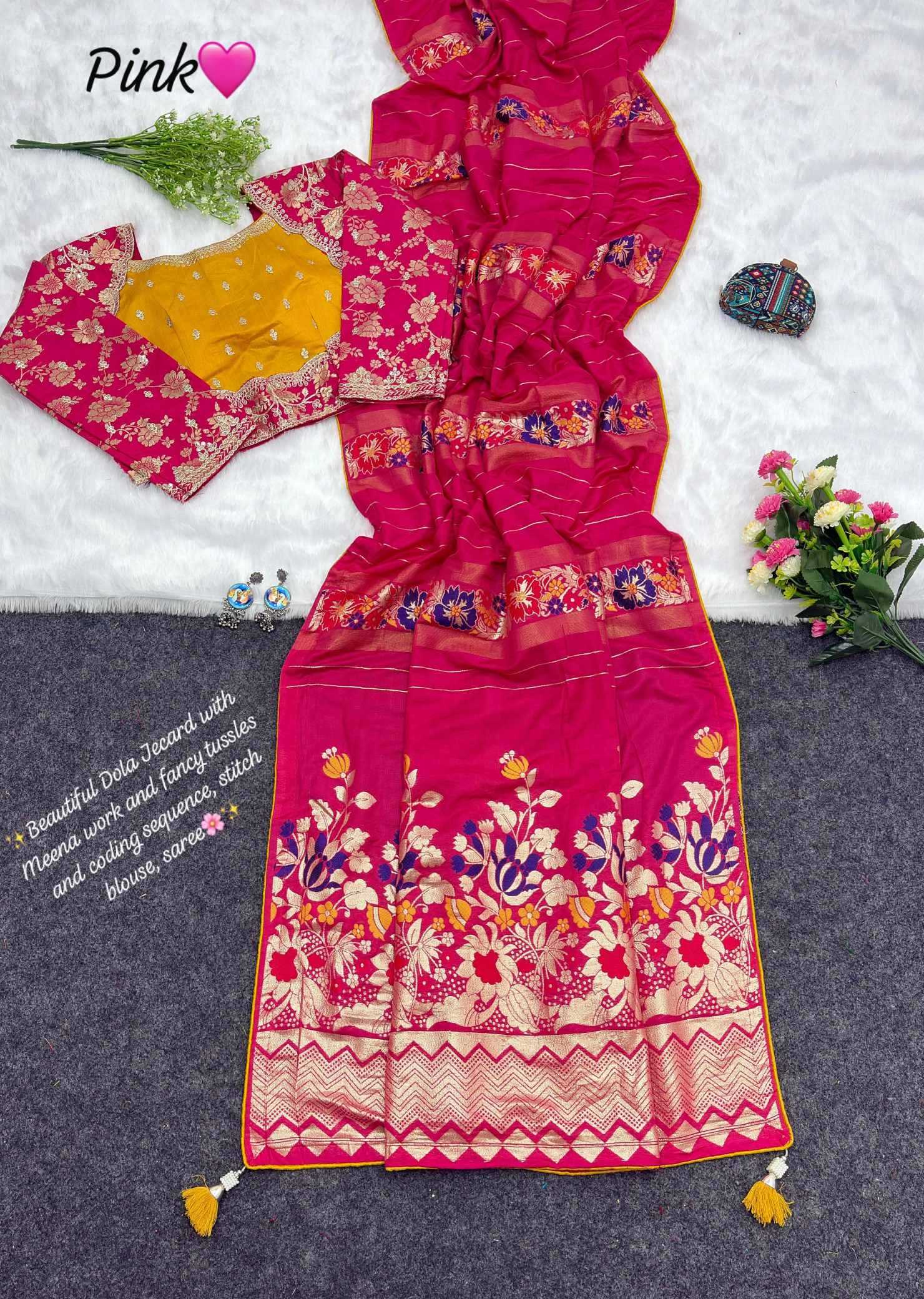 Russian Silk Traditional Saree