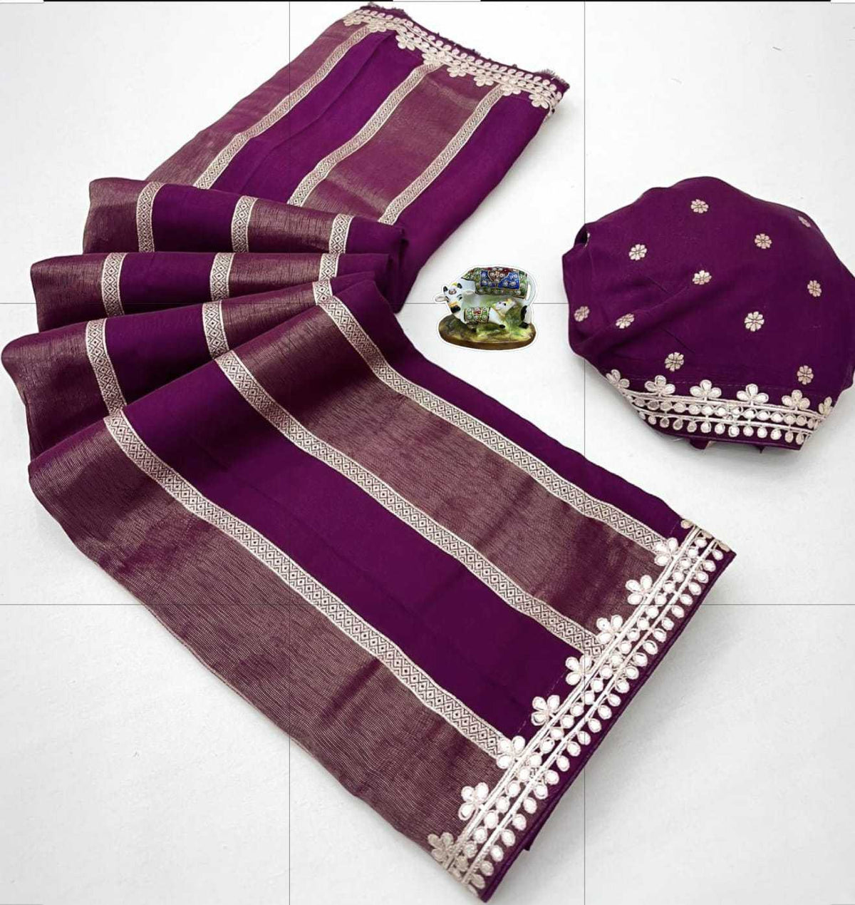 Gajji Silk Dola Saree