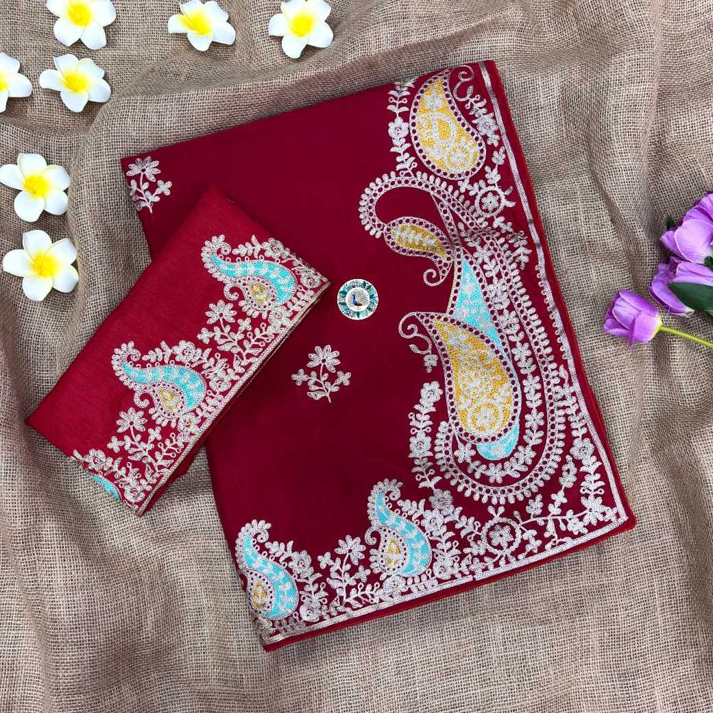Pure Silk Traditional Saree in Violet