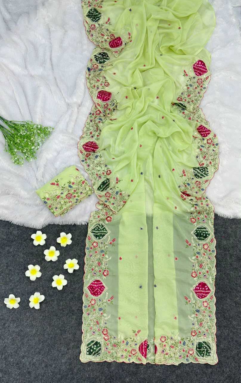 Soft Tissue Designer Saree