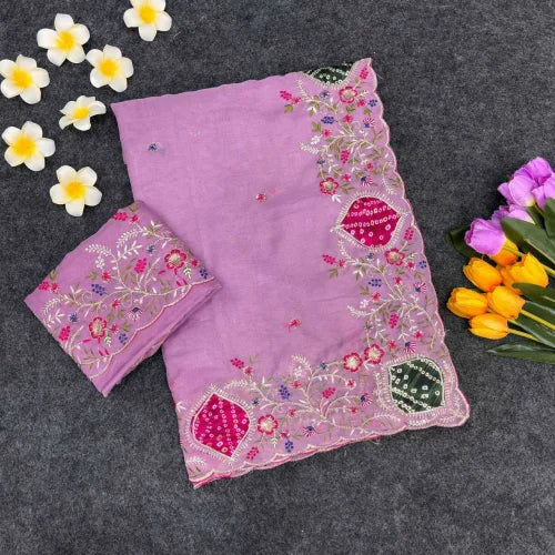 Soft Tissue Designer Saree